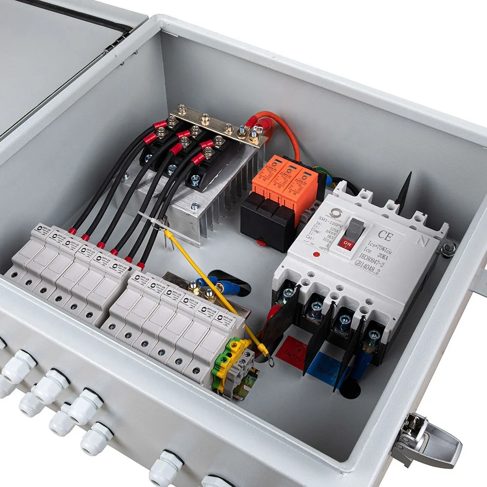 Solar Combiner Box - Boîte de combinaison solaire PV 1000