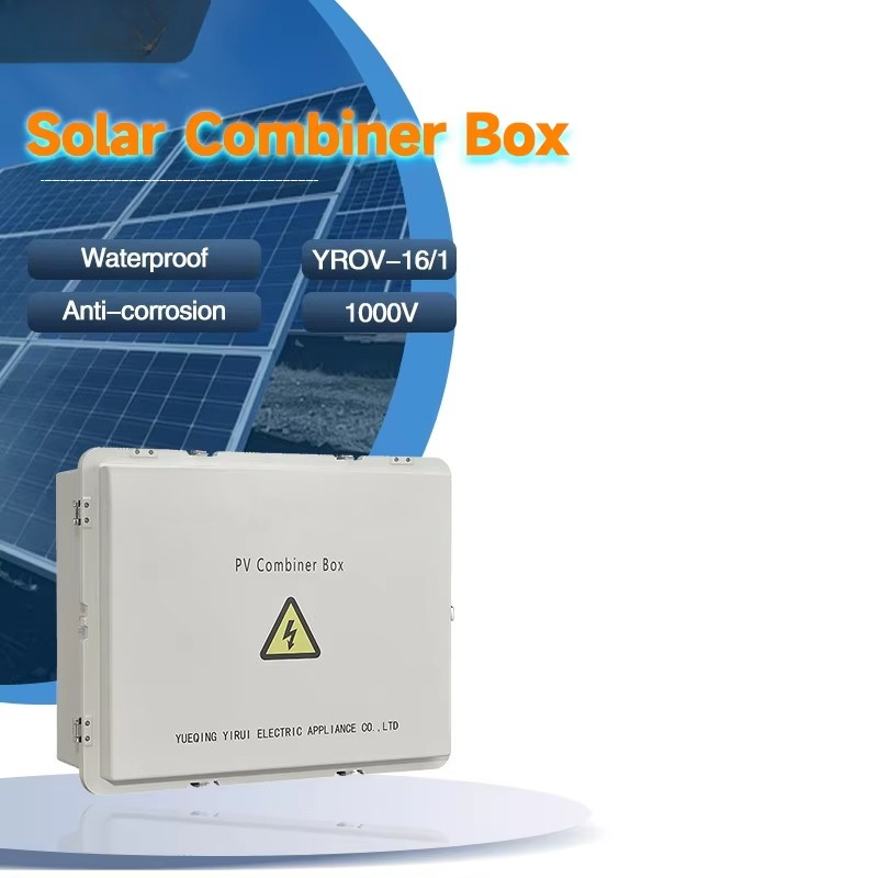 Solar Combiner Box - Boîtier de Combinaison Électrique Étanche IP66