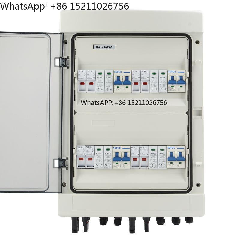 Solar Combiner Box - Boîte de combinaison PV 4 cordes