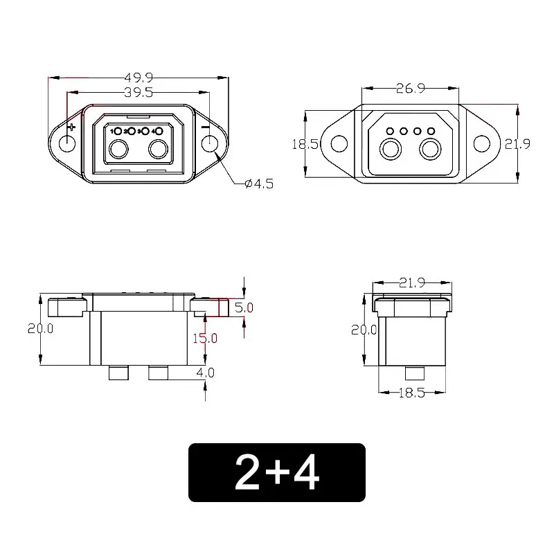 XT60/TX90 à 2 + 4/2 + 6 connec - Renewable Energy Engineering avis et prix
