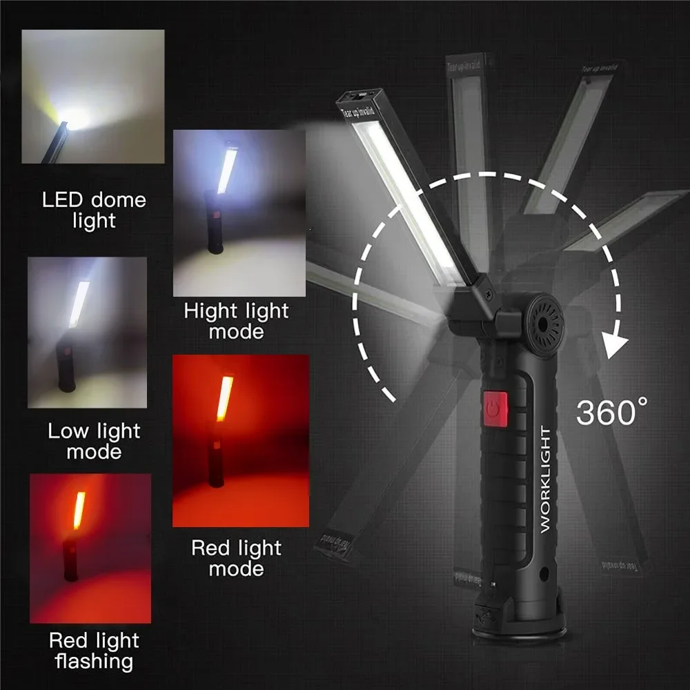 Lampe de poche LED COB Portabl - Renewable Energy Battery avis et prix