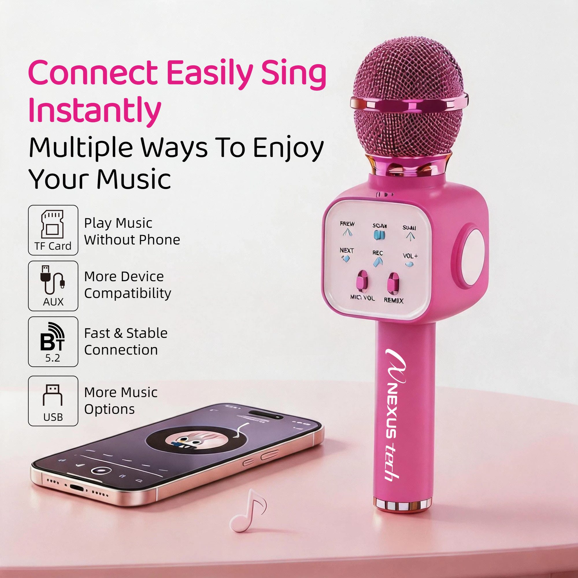 Microphone Karaoké Sans Fil Bl - Renewable Energy Battery avis et prix