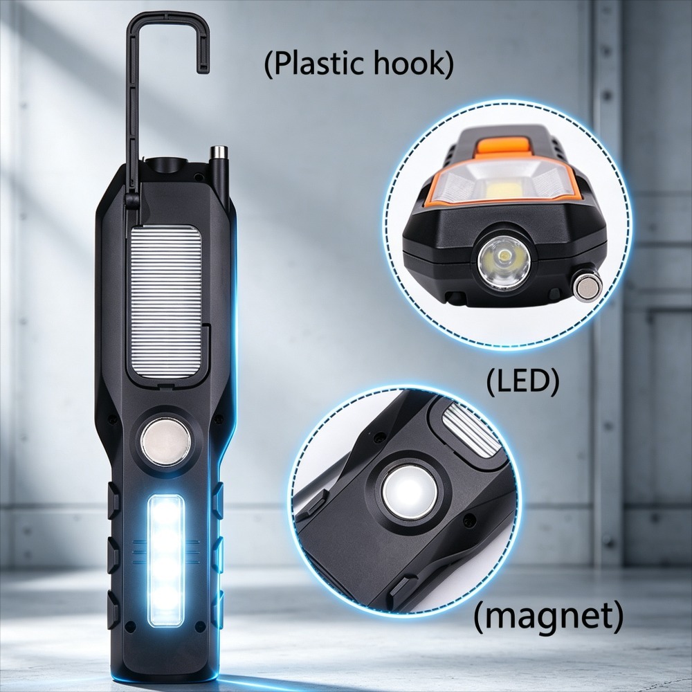 Nouvelle lampe de travail LED  - Renewable Energy Battery avis et prix