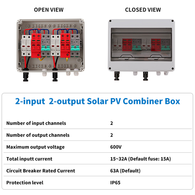 Boîtier de Combinateur Photovo - Solar Combiner Box avis et prix