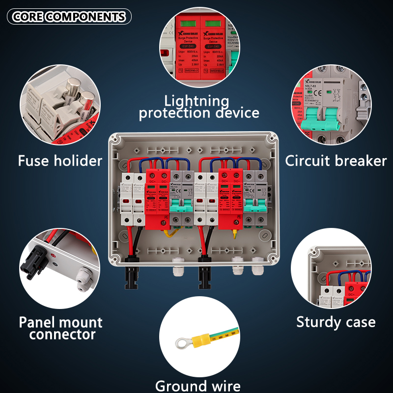 Boîtier de Combinateur Photovo - Solar Combiner Box avis et prix