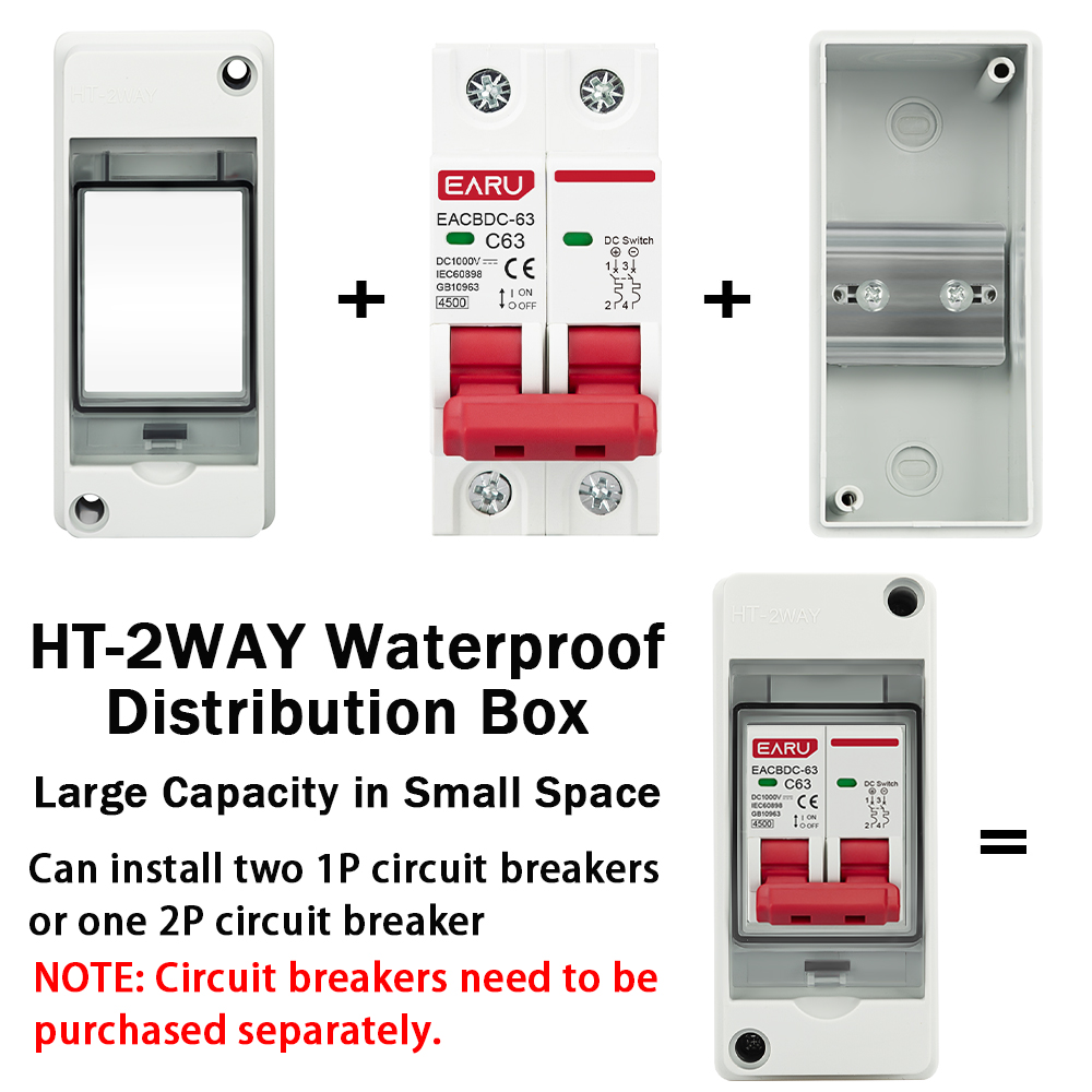 HT-2 IP65 étanche Distribution - Solar Combiner Box avis et prix